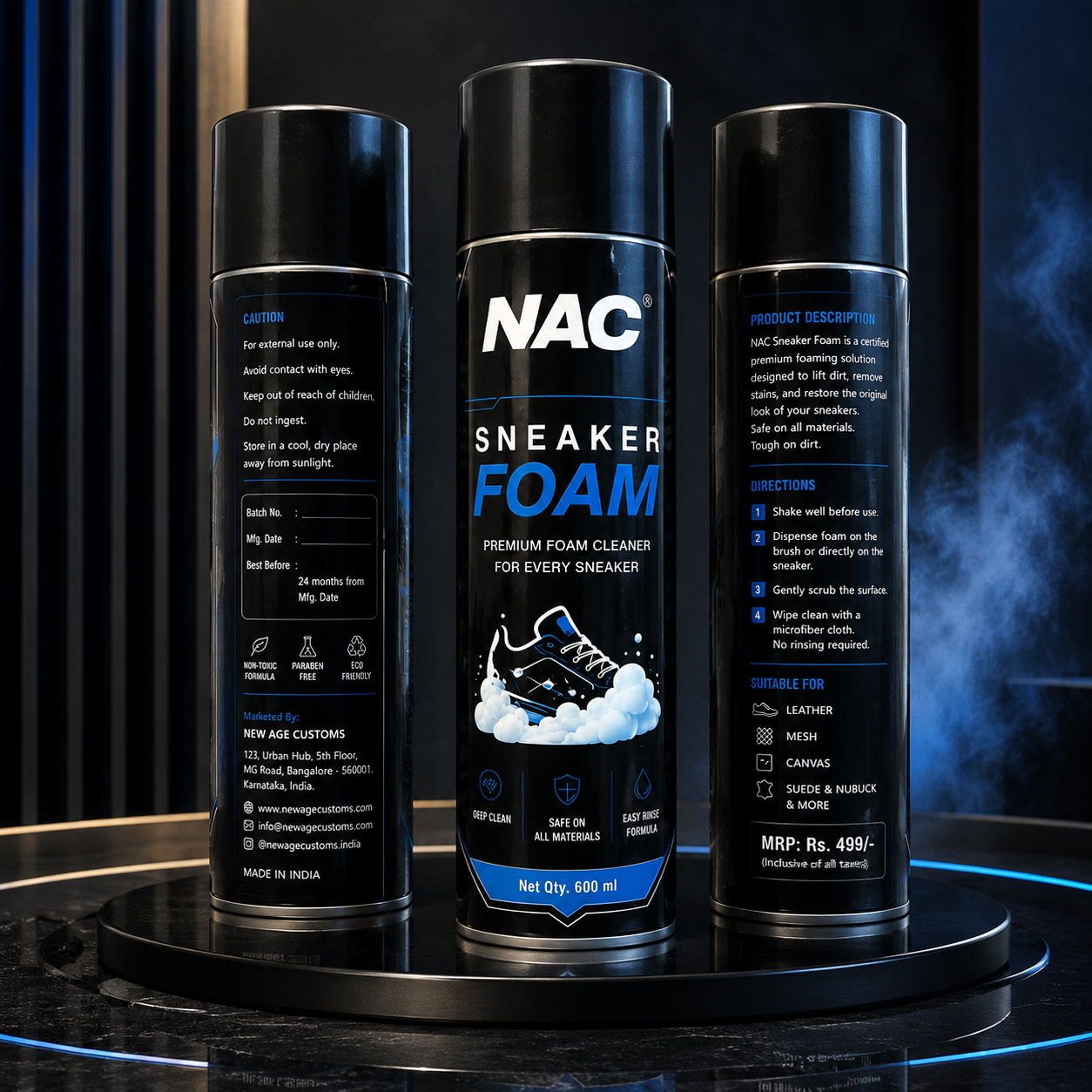 NAC Sneaker Foam Cleaner